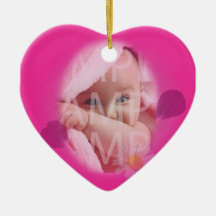 Geburtsurkunde des Babys Keramikornament