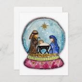 Geburtsurlaubskarte Dankeskarte (Vorne/Hinten)