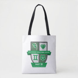 Geburtswappen Gemini™ für 21.-31. Mai Tasche