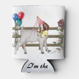 Geburtsziege mit Überraschungsmeldung unten Dosenkühler