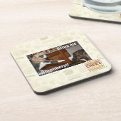 Gebüsch Getränkeuntersetzer (Linke Seite)