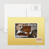 Gebüsch Postkarte (Vorne/Hinten)
