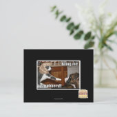 Gebüsch Postkarte (Stehend Vorderseite)