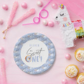 Gebüschtes Party zum 1. Geburtstag Pappteller (Party)