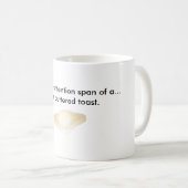 Gebutterte Toast-Kaffeetasse Kaffeetasse (VorderseiteRechts)