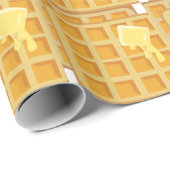 Gebutterte Waffeln Geschenkpapier (Rolleneckpunkt)