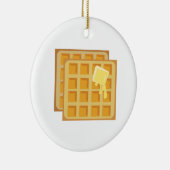Gebutterte Waffeln Keramikornament (Rechts)
