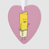 Gebutterter butterartiger Stock der Ornament (Vorderseite)