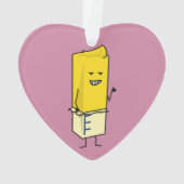 Gebutterter butterartiger Stock der Ornament (Rückseite)