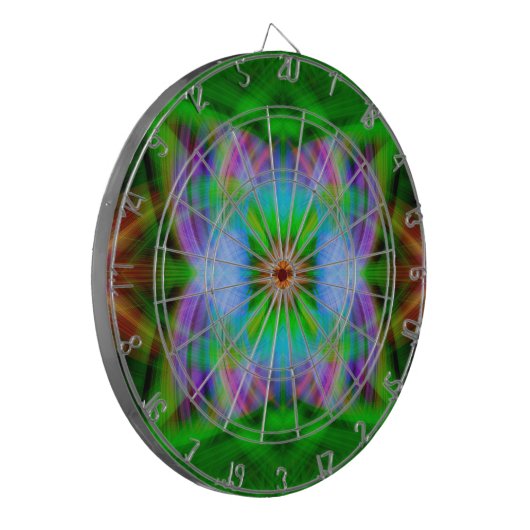 gechartert dartscheibe (Vorderseite Links)