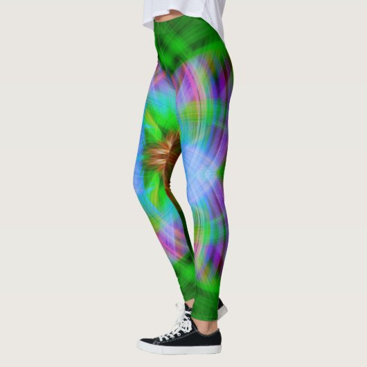 gechartert leggings (Links)