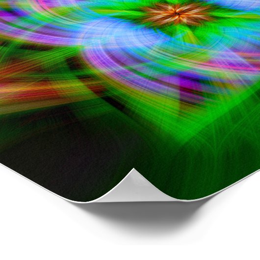 gechartert poster (Ecke)