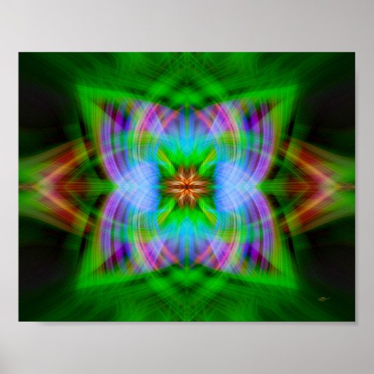 gechartert poster (Vorne)