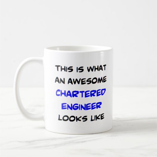 gecharterter Ingenieur, phantastisch Kaffeetasse (Links)