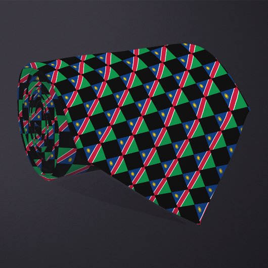 Gechecktes Namibia-Muster Krawatte