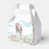 Gechenkverpackung Ostermotiv mit Pferd und Hase Geschenkschachtel (Vorderseite)