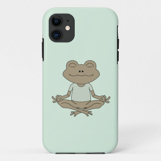 Gechillter Frosch Case-Mate iPhone Hülle (Rückseite)