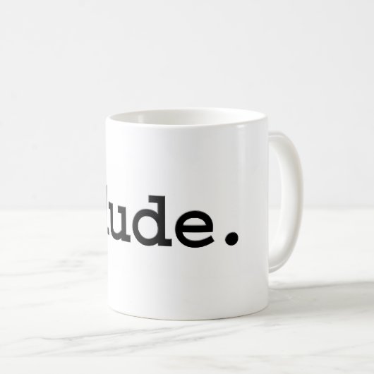 Geck Kaffeetasse (VorderseiteRechts)