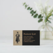 Geckiger Herr Visitenkarte (Stehend Vorderseite)