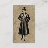 Geckiger Herr Visitenkarte (Rückseite)