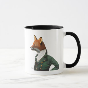 Geckiges Fox-Porträt Tasse