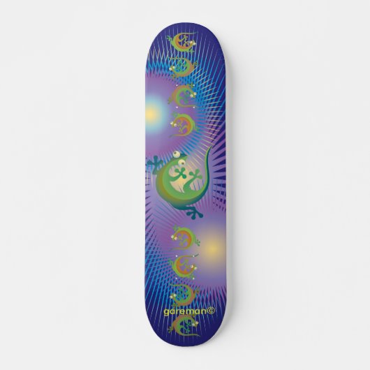 gecko3 skateboard (Vorne)