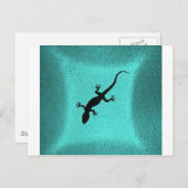 GECKO 1 POSTKARTE (Vorne/Hinten)