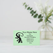 Gecko 1 Prototyp Visitenkarte (Stehend Vorderseite)