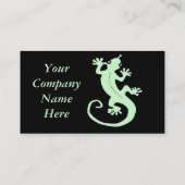 Gecko 1 Prototyp Visitenkarte (Rückseite)