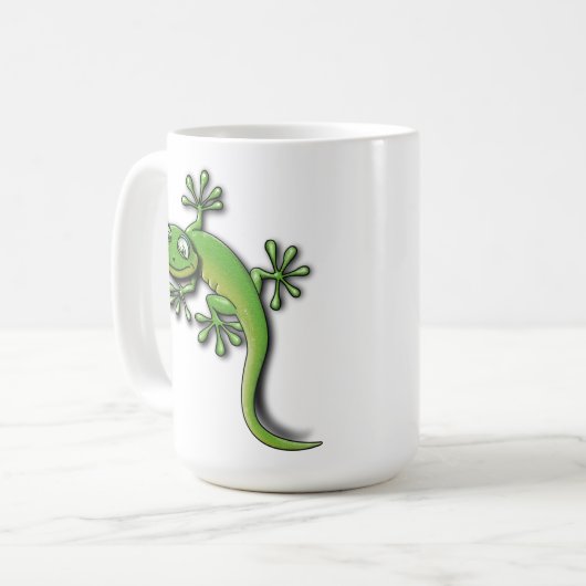 Gecko 2 kaffeetasse (Vorderseite Links)