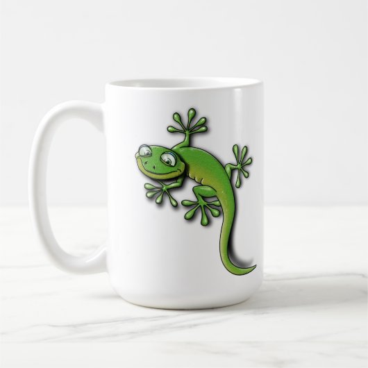 Gecko 2 kaffeetasse (Links)