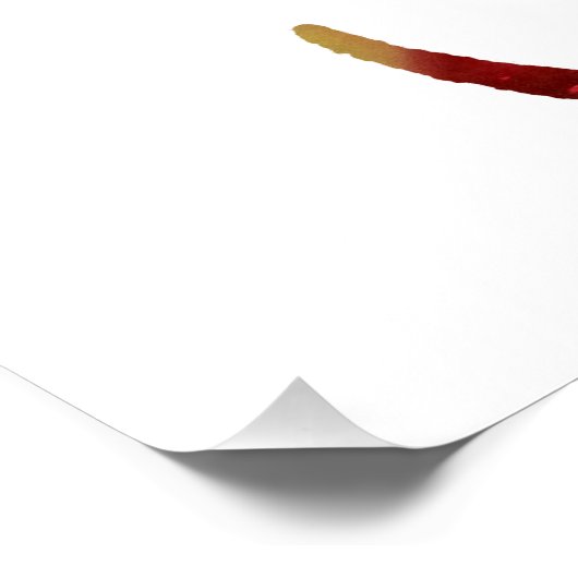 Gecko art poster (Ecke)