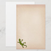 Gecko Briefpapier (Vorne/Hinten)