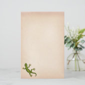 Gecko Briefpapier (Stehend Vorderseite)
