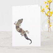 Gecko Card 01 Karte (Gelbe Blume)
