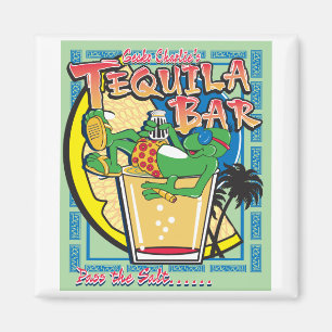 Gecko Charlies Margarita-Bar Magnet