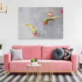 Gecko Cocktailstunde zweiteiliges Leinwand Set (Insitu (Wohnzimmer))