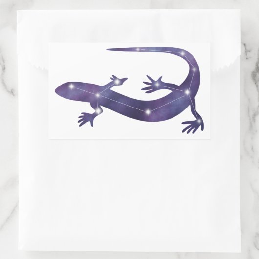 Gecko Constellation Sticker (Tasche)