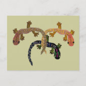 Gecko Dance Postkarte (Vorderseite)