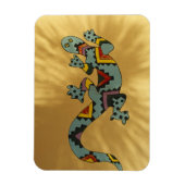Gecko-Eidechse an der Wand, Tucson, Arizona, Magnet (Vertikal)