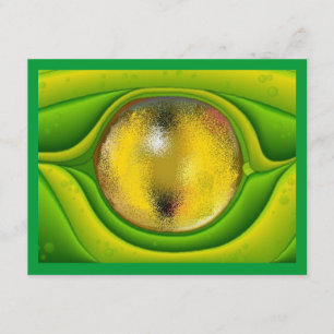 GECKO-EIDECHSEN-DRACHE-AUGEN-EINLADUNG SEHEN SIE EINLADUNG