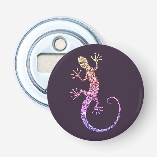 Gecko Flaschenöffner (Vorderseite)