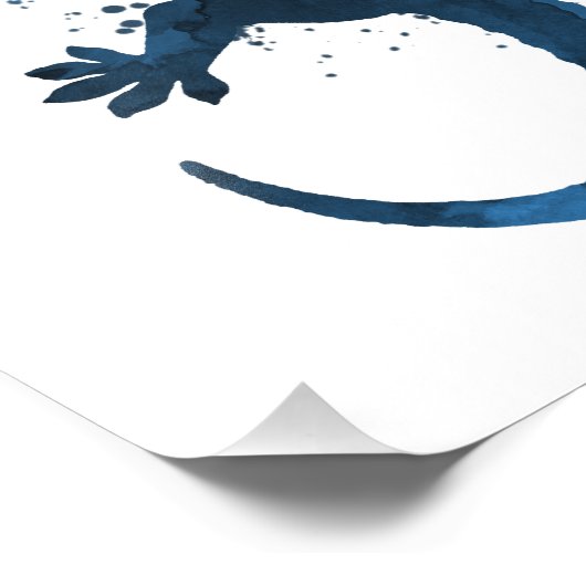 Gecko Fotodruck (Ecke)