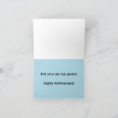 Gecko Funny Anniversary Card Karte (Innenseite)