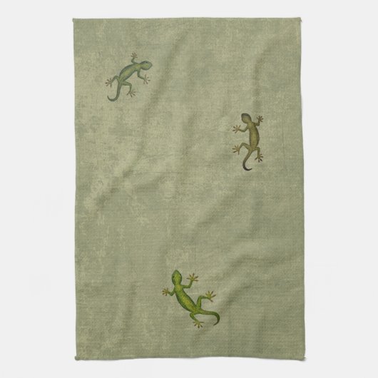 Gecko Geschirrtuch (Vertikal)