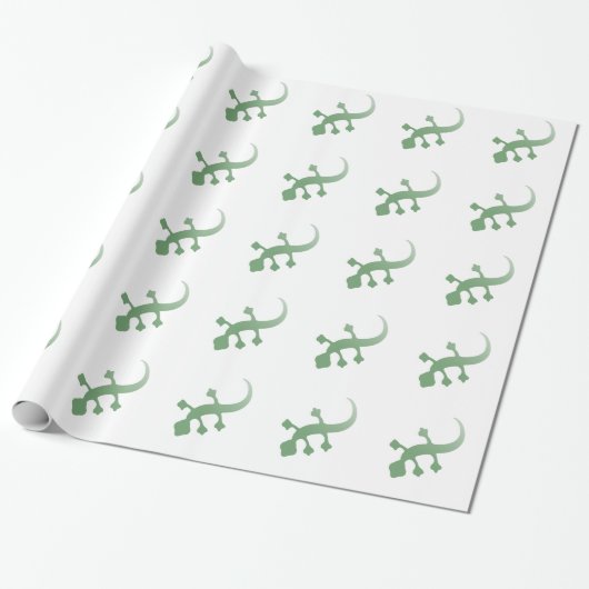 Gecko Gift Wrap Paper Geschenkpapier (Ungerollt)