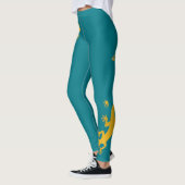 Gecko Gold und Ihr Backgr. Ideen Leggings (Links)