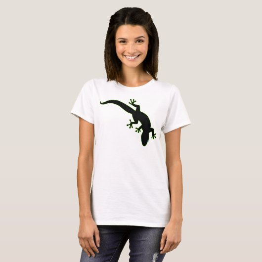 GECKO Green Kontur T-Shirt (Vorne ganz)