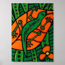 Gecko Green und Orange