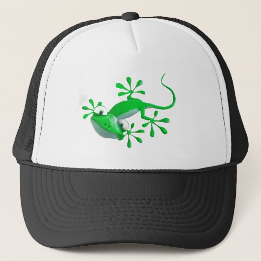 Gecko-Hut Truckerkappe (Vorderseite)